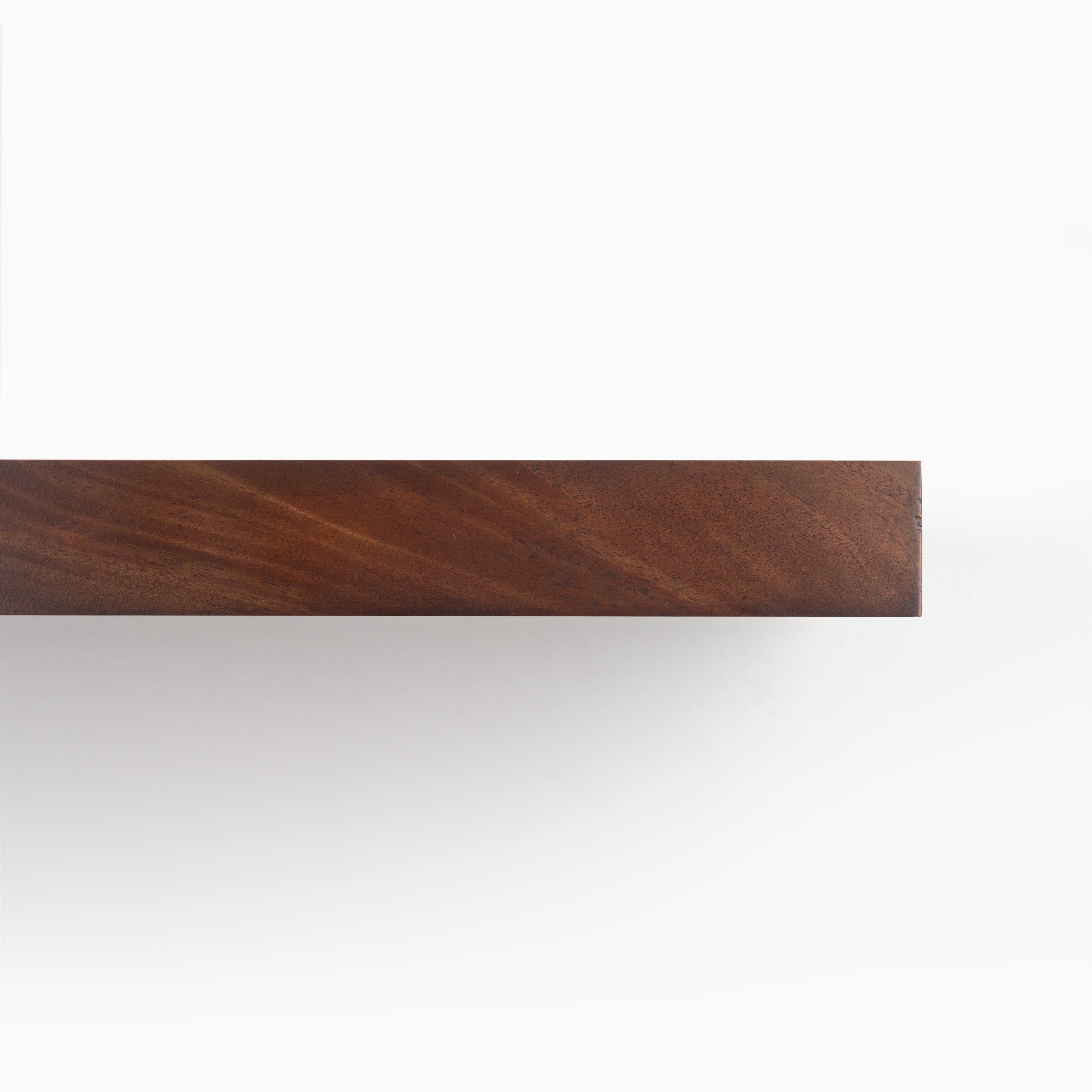 Aksel Dutch Mocha Floating Shelf - Rustic Wood Wall Shelf for Home Decor, Kitchen, Bathroom & Living Room Storage