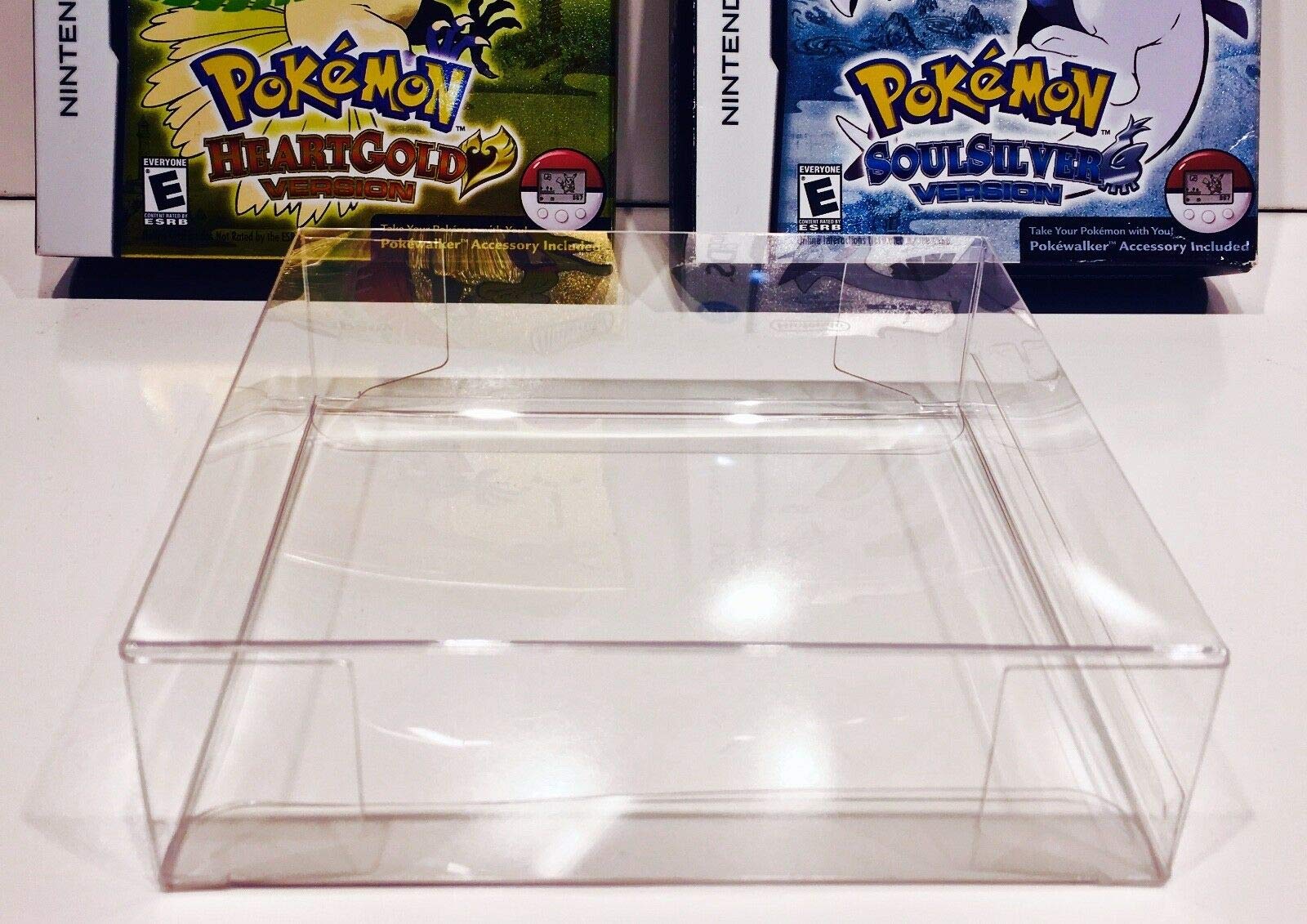 5 Pack Nintendo DS Game Card Protectors - Compatible with HeartGold & SoulSilver (NTSC Version Only) | Perfect for Collectors & Gamers to Safeguard Valuable DS Cartridges