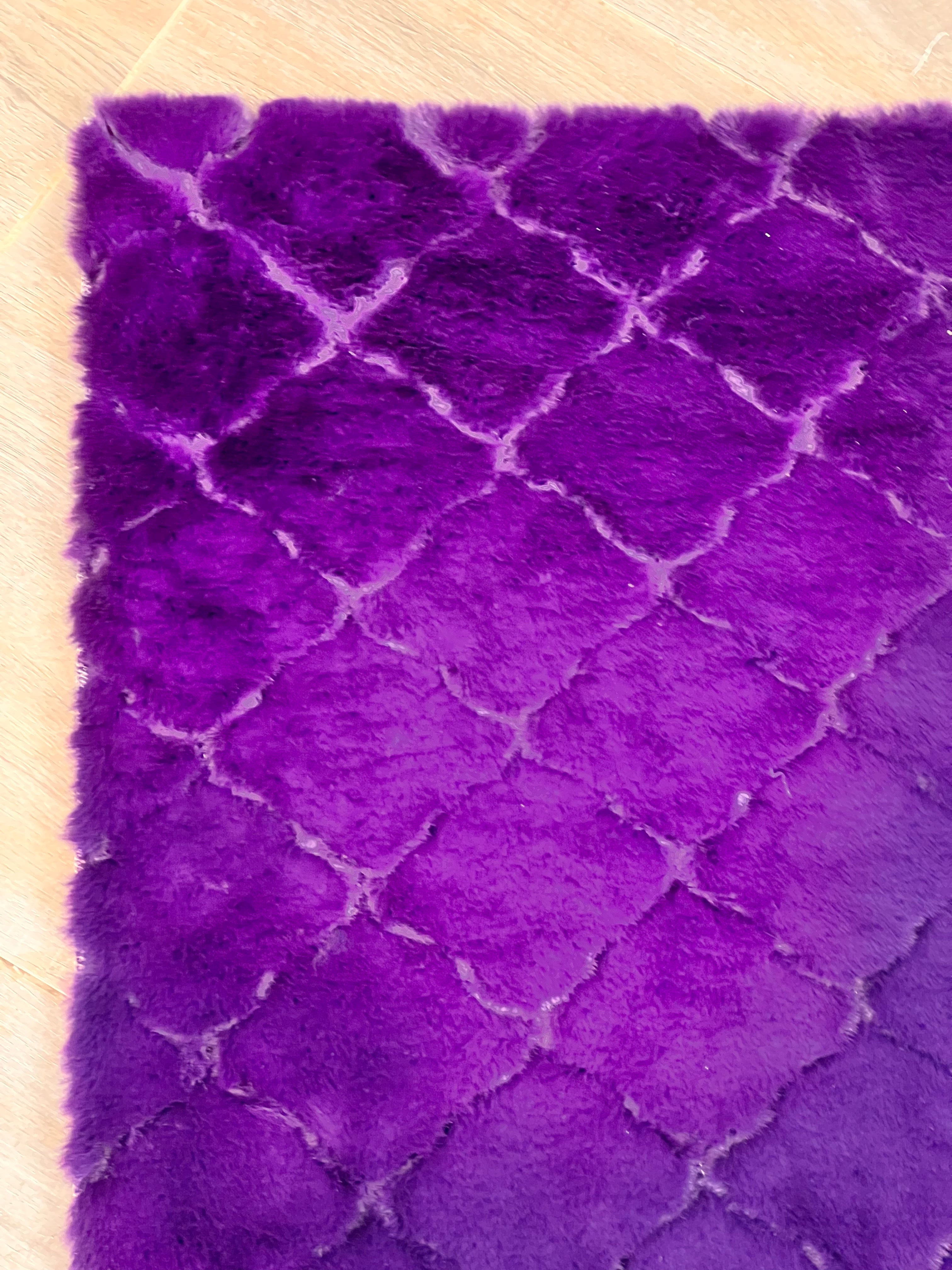 Non-Slip Bedside Runner Rug - Soft Comfortable Carpet for Bedroom Floor - Perfect for Home Decor, Kids Room & Elderly Safety