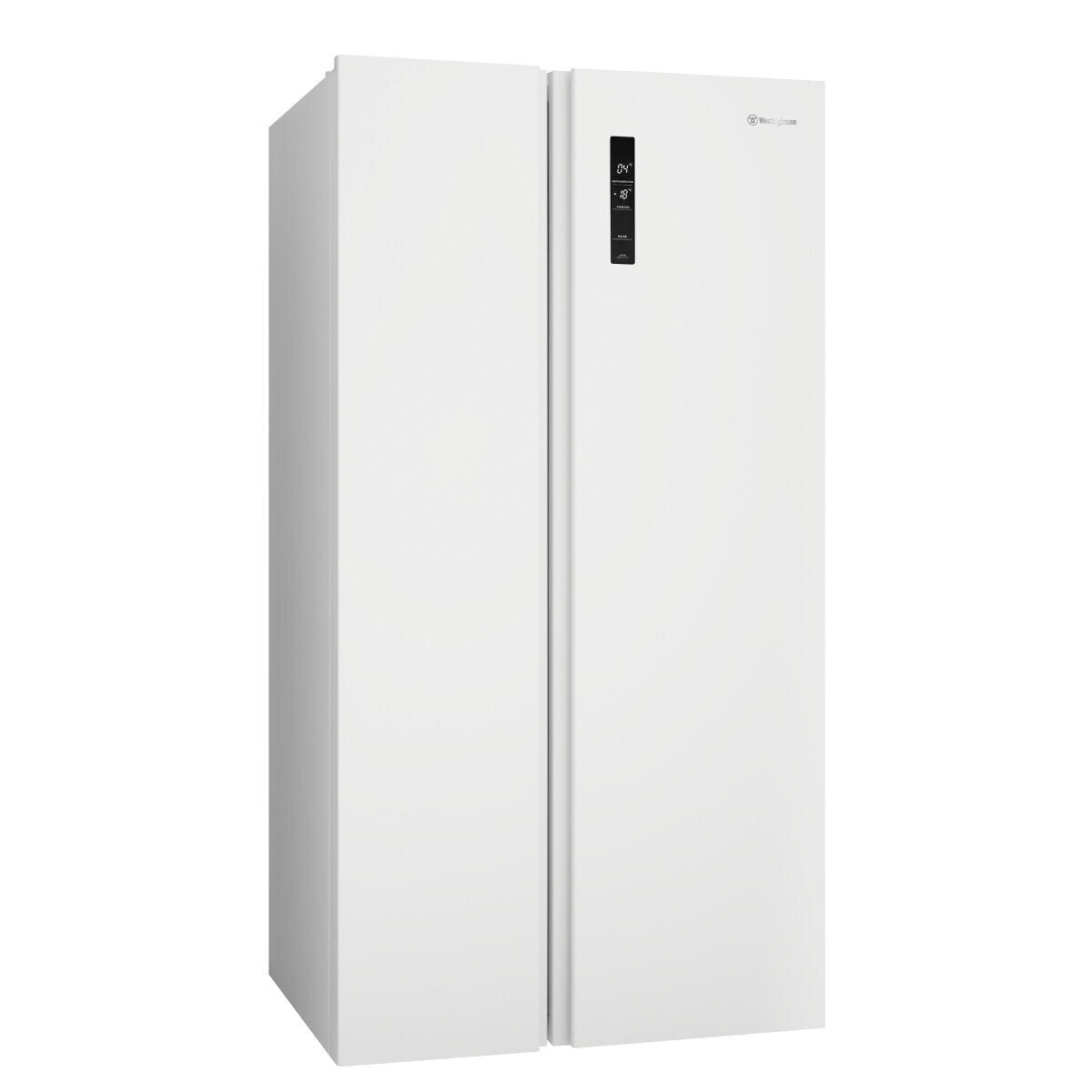 Westinghouse 624L Side by Side Refrigerator WSE6630WA - Energy Efficient Stainless Steel Fridge with Spacious Storage for Large Families & Entertaining
