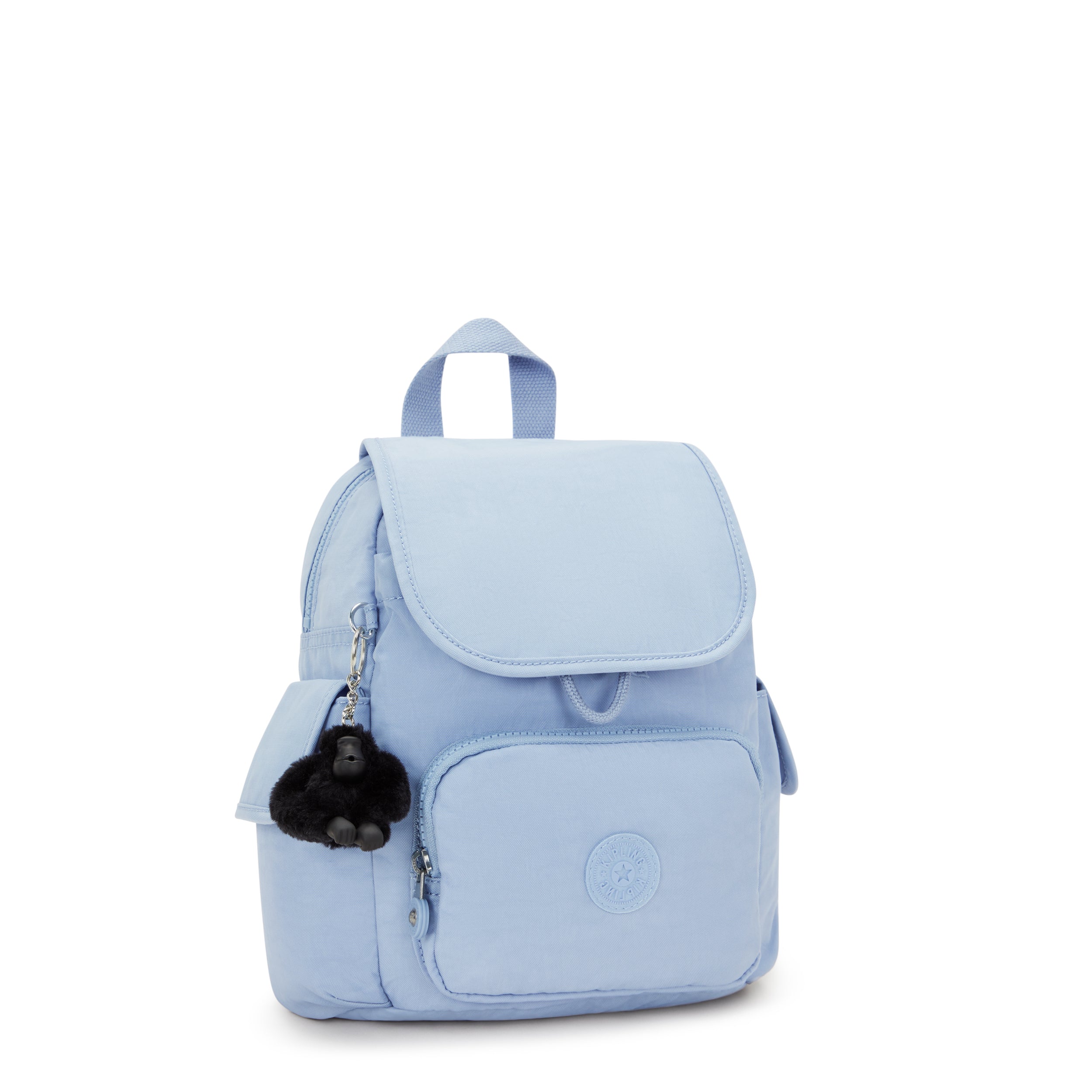 Kipling City Pack Mini Backpack for Women - Lightweight Travel Daypack, Cloudy Sky Blue | Perfect for Commuting, School & Outdoor Adventures