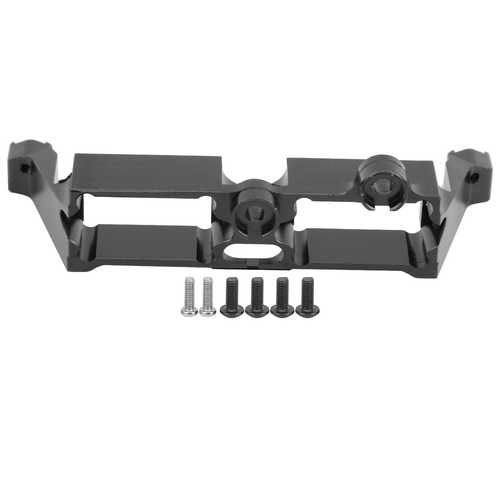 VGEBY Aluminum Alloy Differential Lock Support Accessory with Steering Servo Mount for Traxxas TRX4 1/10 RC Crawler - Off-Road Rock Crawling & Trail Adventure Upgrade