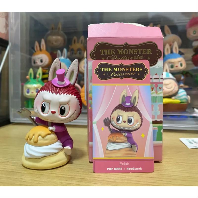 Labubu The Monsters Patisserie Series Eclair - Cute Collectible Vinyl Figure for Anime Fans & Toy Collectors | Perfect for Display, Gifts, and Home Decor