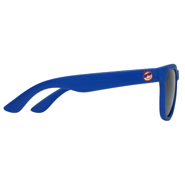 Classic (3 7) Electric Blue/Polarized Grey Sunglasses - UV Protection & Anti-Glare for Driving, Beach & Outdoor Activities