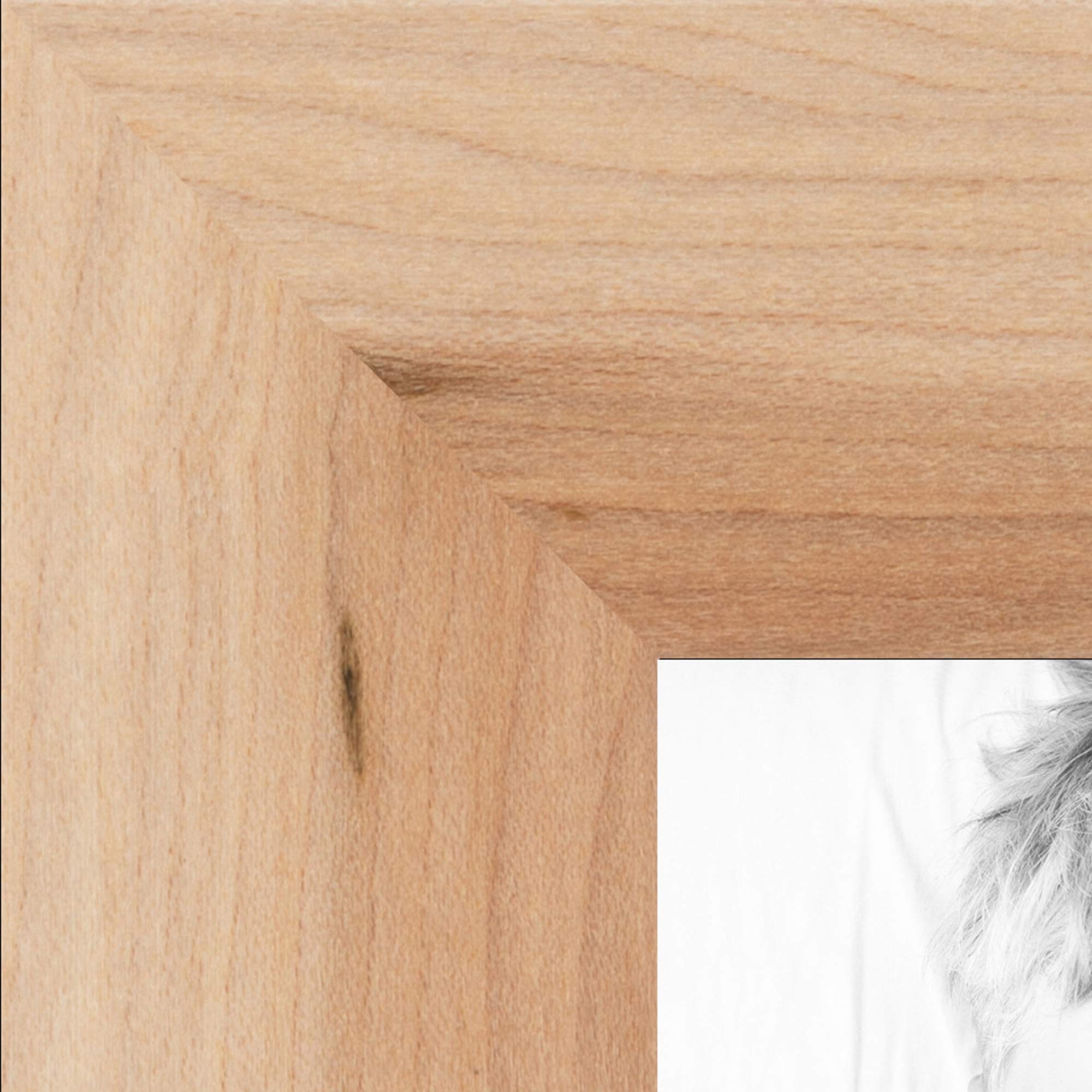 ArtToFrames 30x31 Inch Brown Wood Picture Frame - 1.25