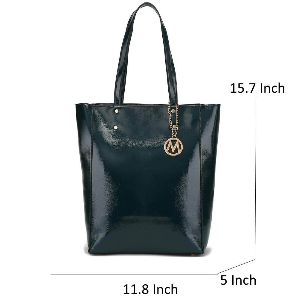 Large Work Tote Shoulder Bag for Women - Professional Laptop & Tablet Bag for Business, Office & Travel - Spacious Wadena Handbag by Mia K. Farrow - Perfect for Commuting, Meetings & Business Trips