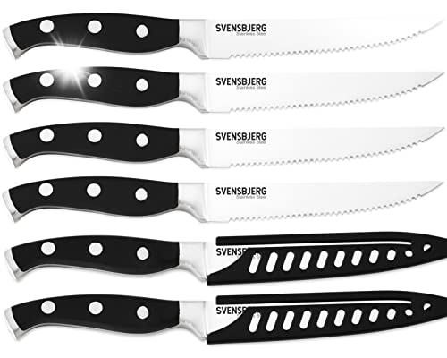 6 PCS STEAK KNIFE SET CLASSIC HANDLE