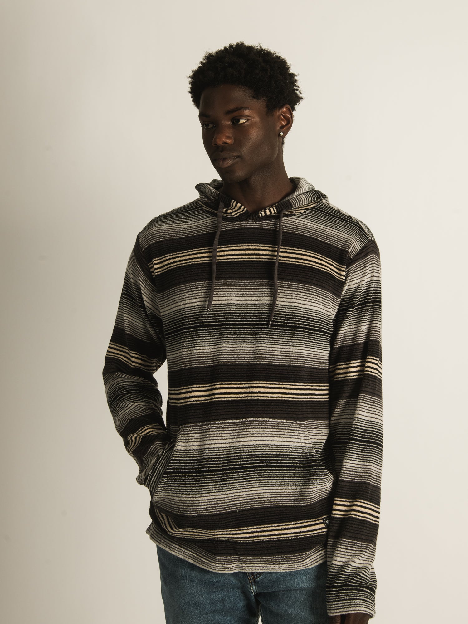 BILLABONG FLECKER PULLOVER HOODIE - Men's Casual Fleece Sweatshirt with Kangaroo Pocket | Perfect for Streetwear, Gym & Outdoor Activities