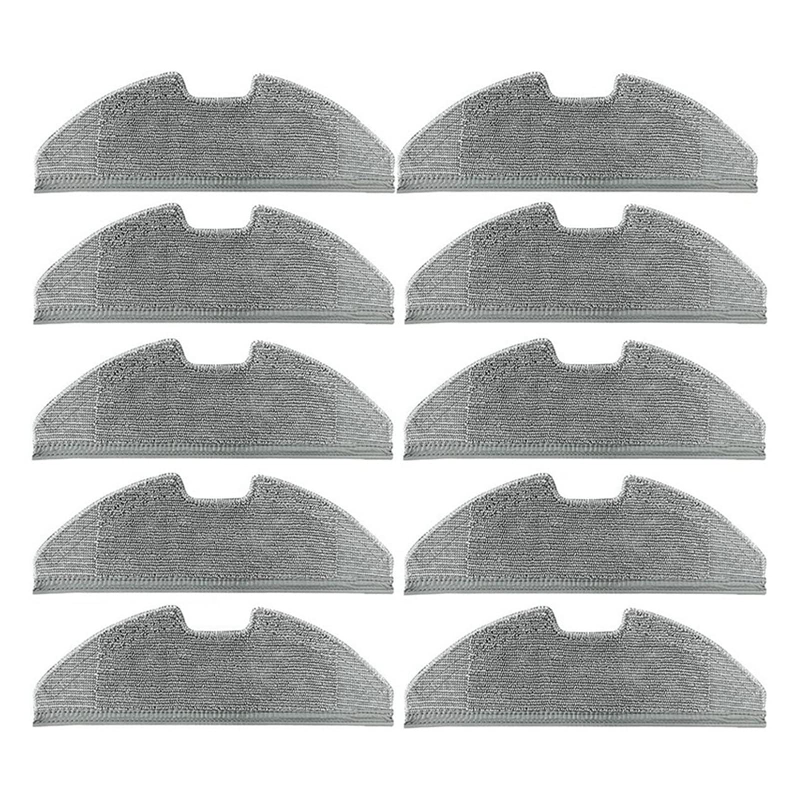 10 Pack Microfiber Mop Pads for Eufy RoboVac G10 G30 Hybrid - Replacement Cleaning Cloths for Hardwood Floors & Tile - Washable & Reusable Vacuum Accessories for Pet Hair & Dust (Perfect for Daily Floor Cleaning & Maintenance)