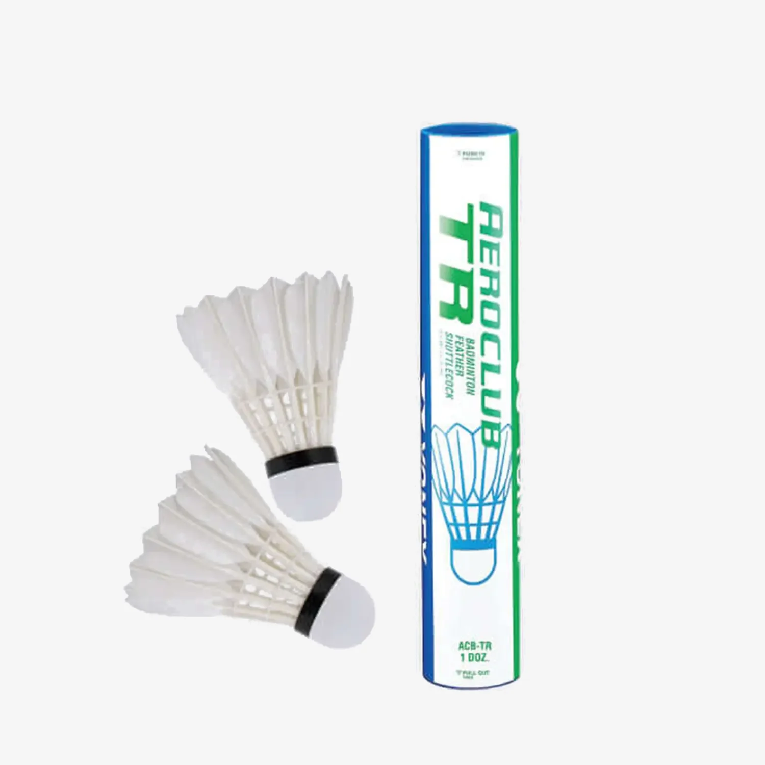 Yonex Aeroclub TR Feather Badminton Shuttlecocks - Premium Tournament Grade Feather Shuttlecocks for Professional & Recreational Play - Perfect for Indoor Badminton Matches, Training & Club Games