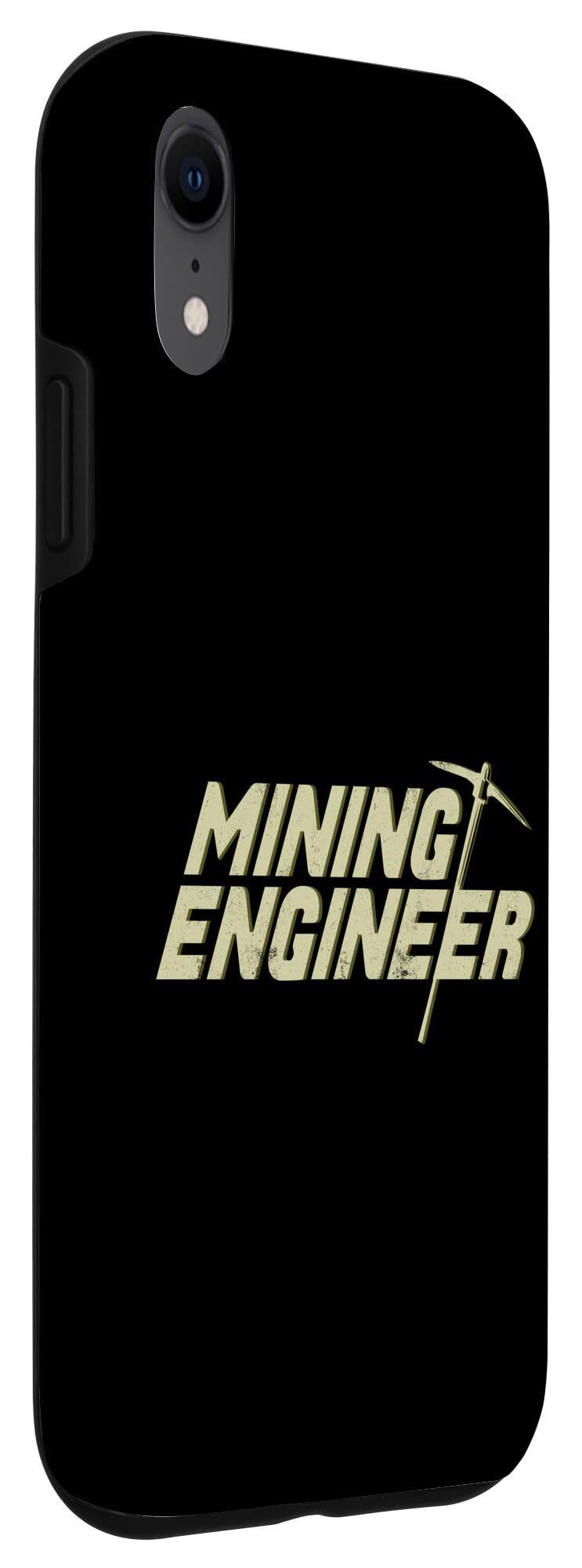 iPhone XR Case for Mining Engineers - Durable Mining Pickaxe Design - Perfect for Engineers & Miners at Work or Outdoor Adventures