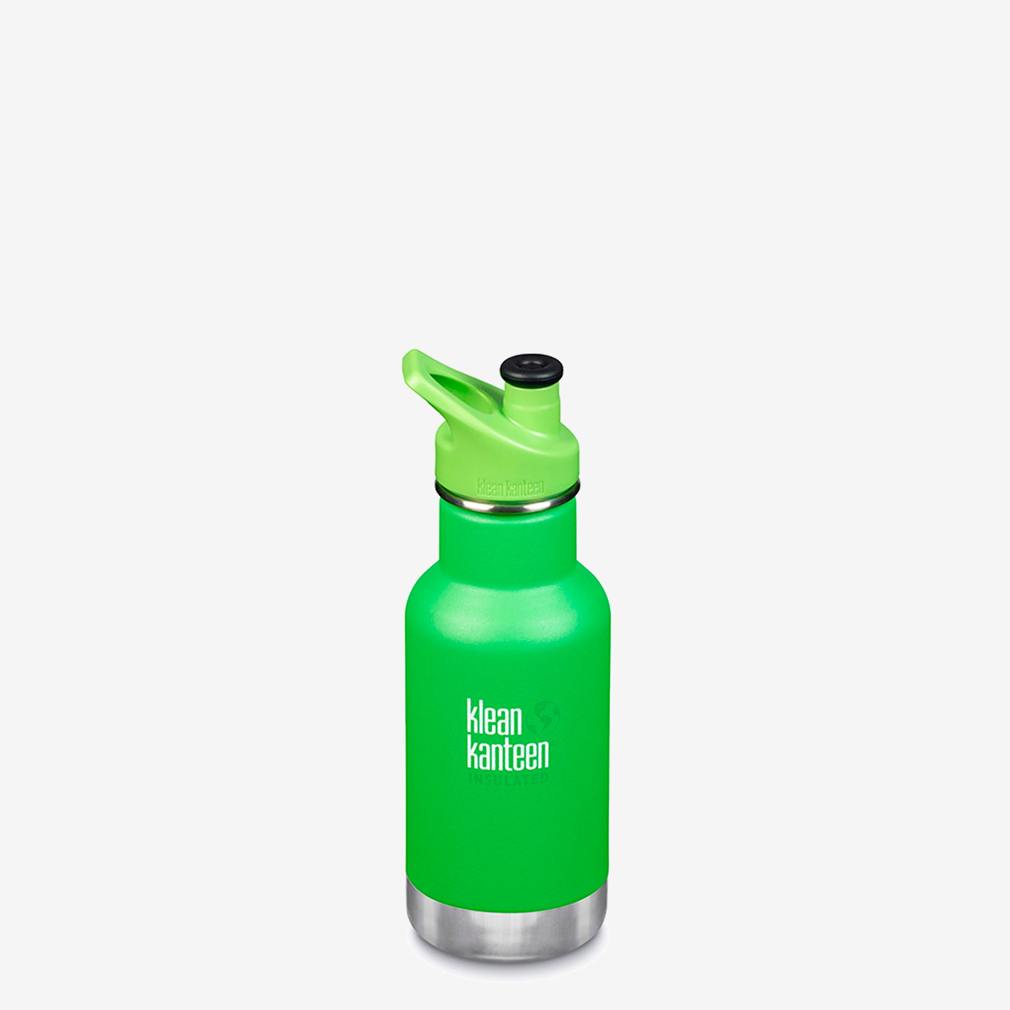 12oz (355ml) Classic Insulated Kids Water Bottle with Sport Cap - Leak Proof, BPA Free Stainless Steel Bottle for School, Sports & Outdoor Activities
