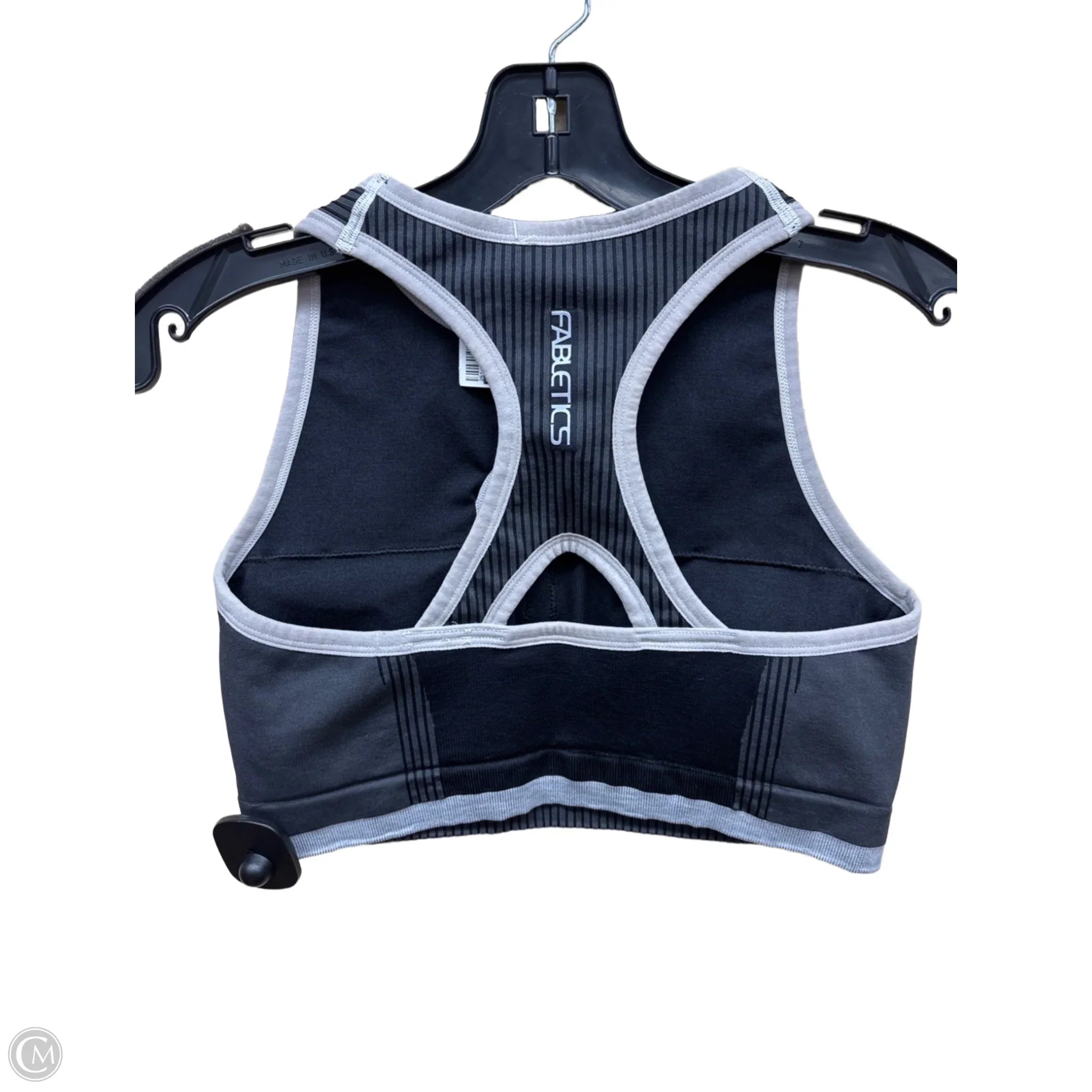 Fabletics Grey Athletic Bra for Women - High Support Workout Sports Bra for Running, Yoga & Gym