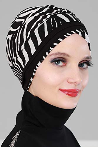 Stylish Cotton Turban Head Wrap for Women - Soft & Breathable Hair Scarf - Perfect for Yoga, Beach, or Everyday Fashion Accessory