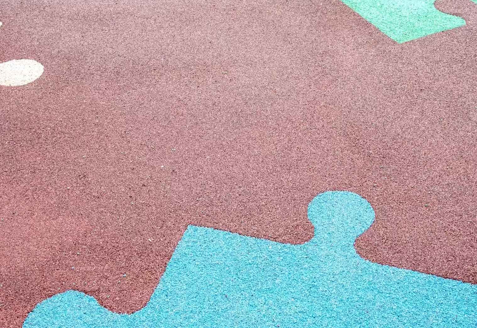 Poured-in-Place Surfacing Repair Kit for Rubber Playgrounds - Blue/Black XL Size - Durable Safety Surface Patch for Playgrounds, Parks & Schools