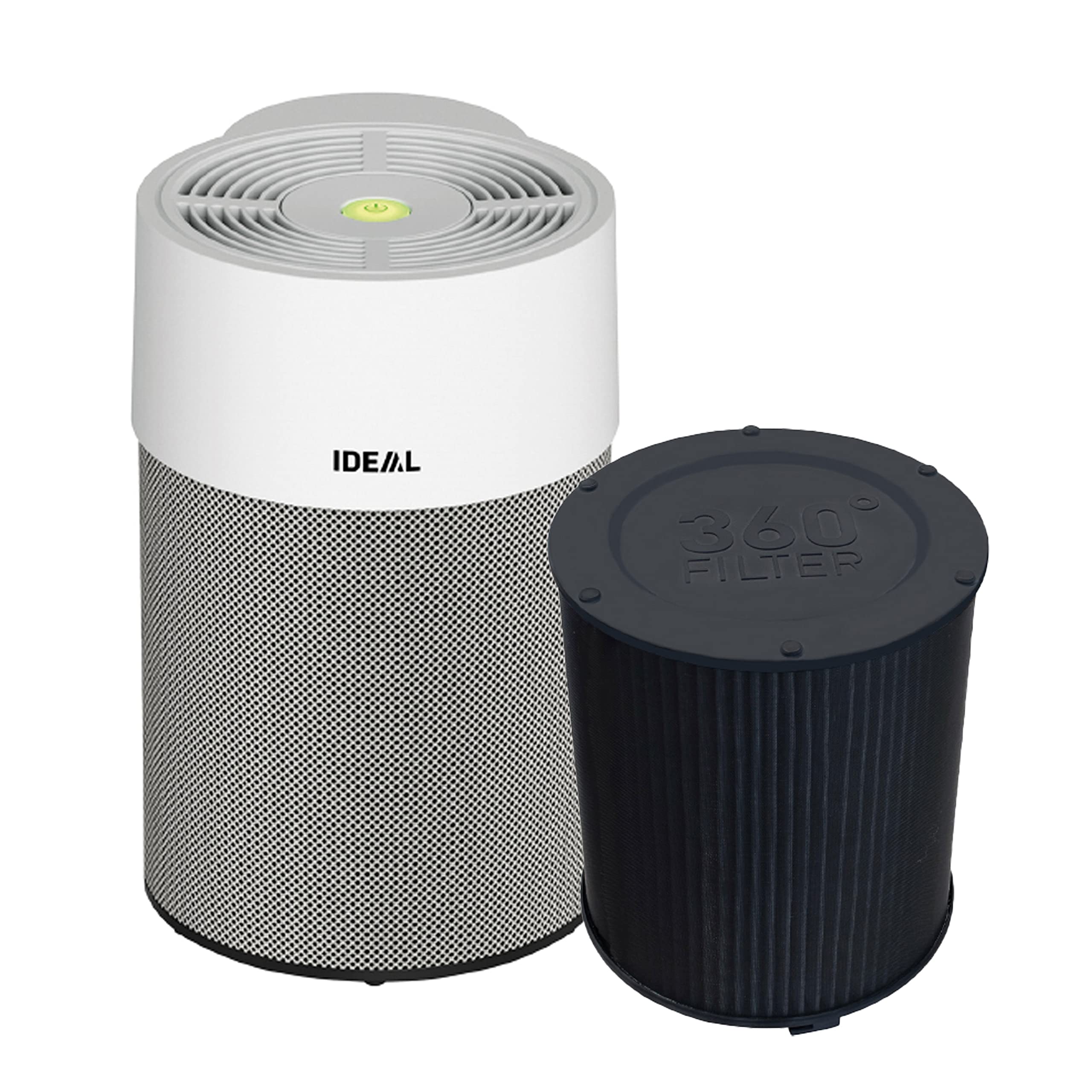 IDEAL Health AP40 Pro Air Purifier with 5-Speed Settings, Covers 400 Sq.Ft, HEPA Filter, Made in Germany - Perfect for Bedrooms, Offices & Allergy Relief