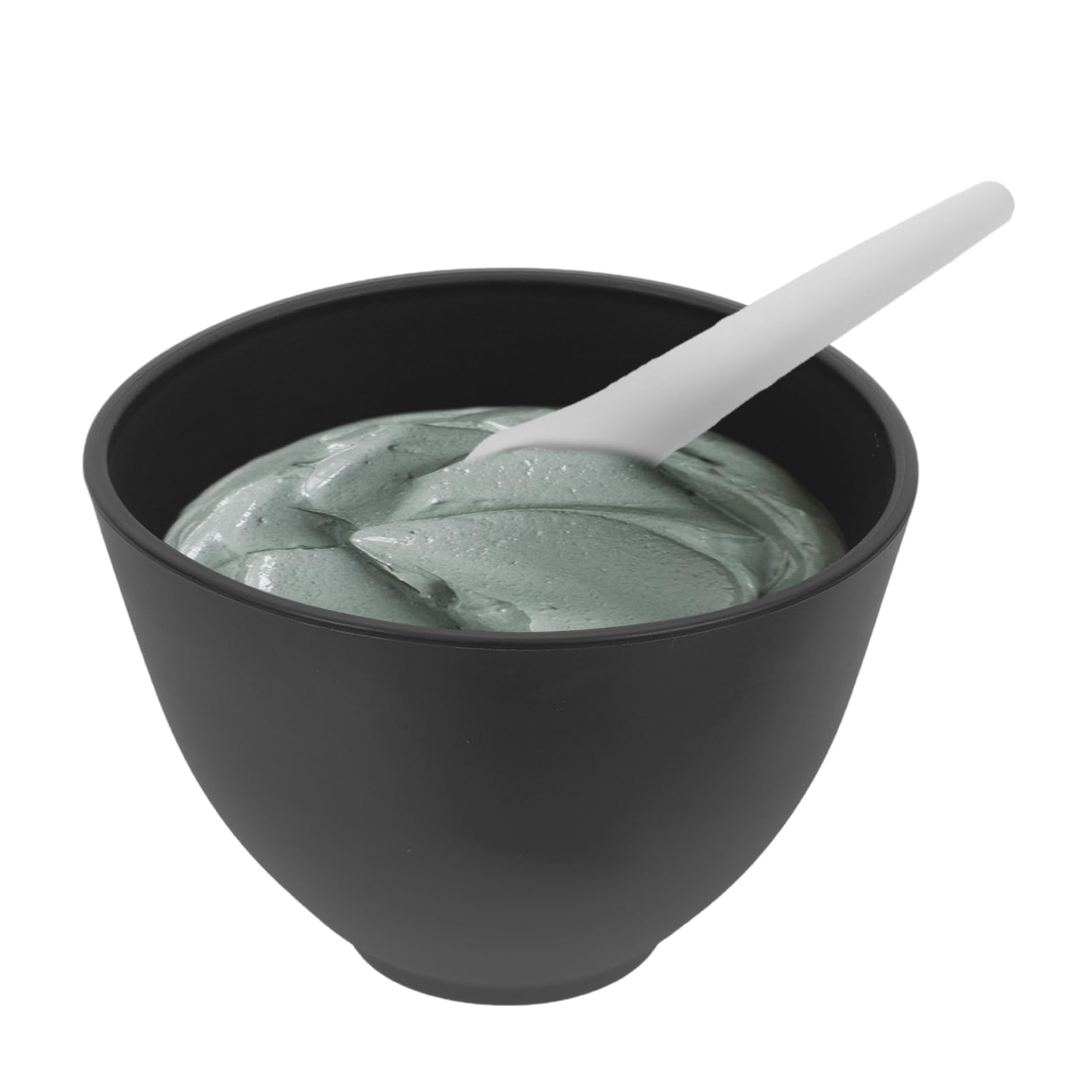 Baluue 1 Set Black DIY Mask Mixing Bowl Set for Facial & Salon Use - Professional Film Conditioning Bowl, Mask Making Supplies for Women at Home or Spa