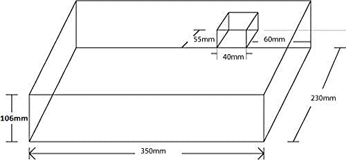 Upgrade Power Z Table/Bed for Small CO2 Desktop Laser Engraver - Perfect for K40 Laser Machine Enhancement | Ideal for DIY Crafting, Wood Engraving & Metal Marking