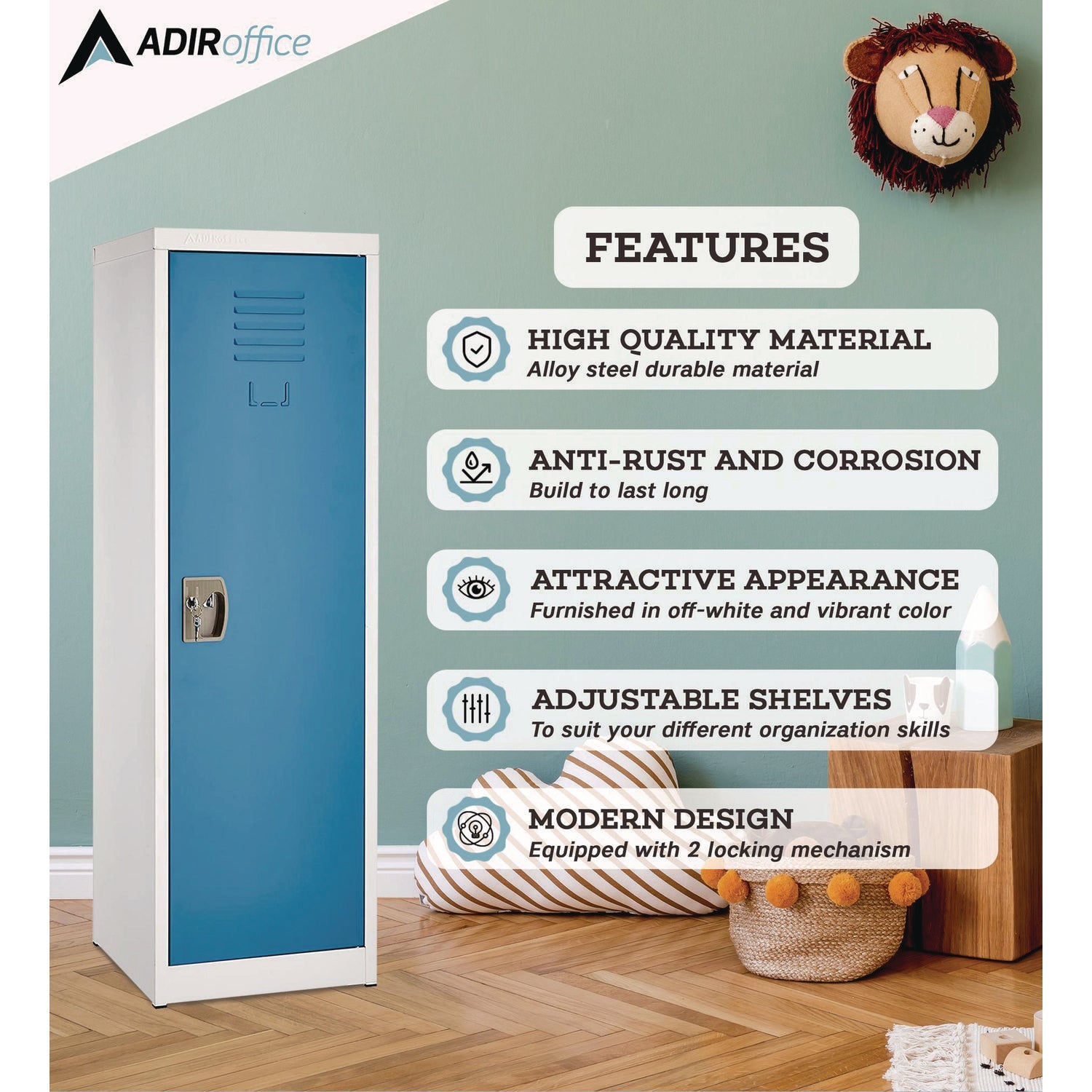 Steel Storage Locker with 1 Compartment - 15
