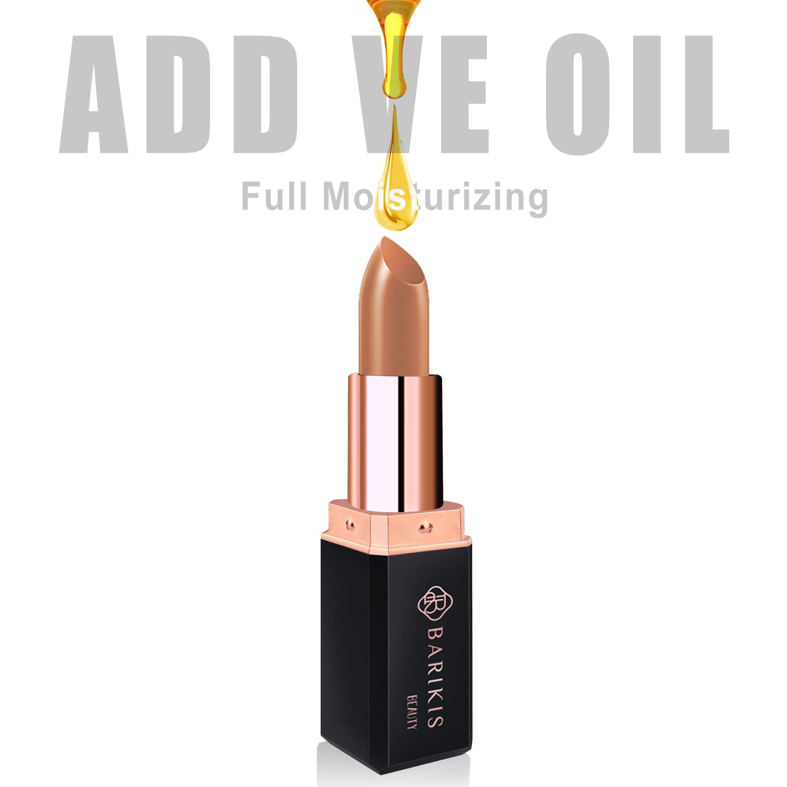 Long Lasting Waterproof Matte Lipstick - Hydrating Non-Stick Velvety Red Lipstick with Pure Luster, All-Day Wear for Women (04 Brunt Red) | Perfect for Date Night, Office Meetings & Special Occasions
