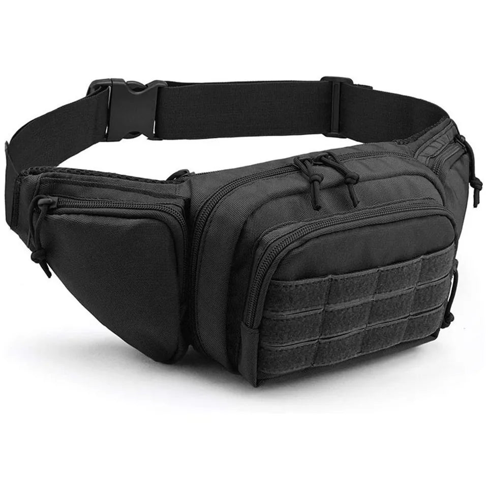 Tactical Waist Pack for Concealed Carry - Durable Fanny Pack Holster with Multiple Pockets - Perfect for Outdoor Activities, Hiking, Travel and Everyday Use