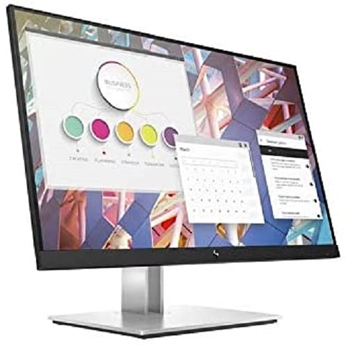 HP E24 G4 24-inch Full HD 1080p Monitor - IPS Panel, VESA Mountable, Ultra-Thin Bezel for Home Office, Gaming & Productivity