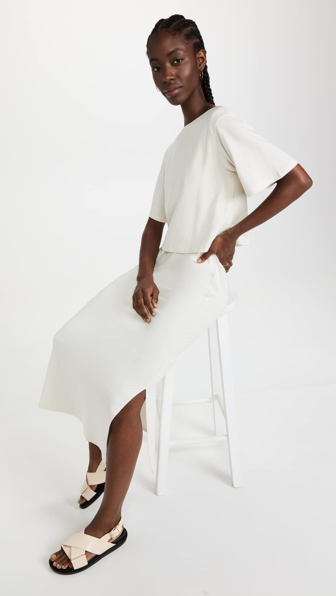 Theory Women's Easy Back Layer Dress - Elegant Sleeveless Wrap Dress for Work & Evening | Office Wear, Cocktail Party, Date Night Outfit