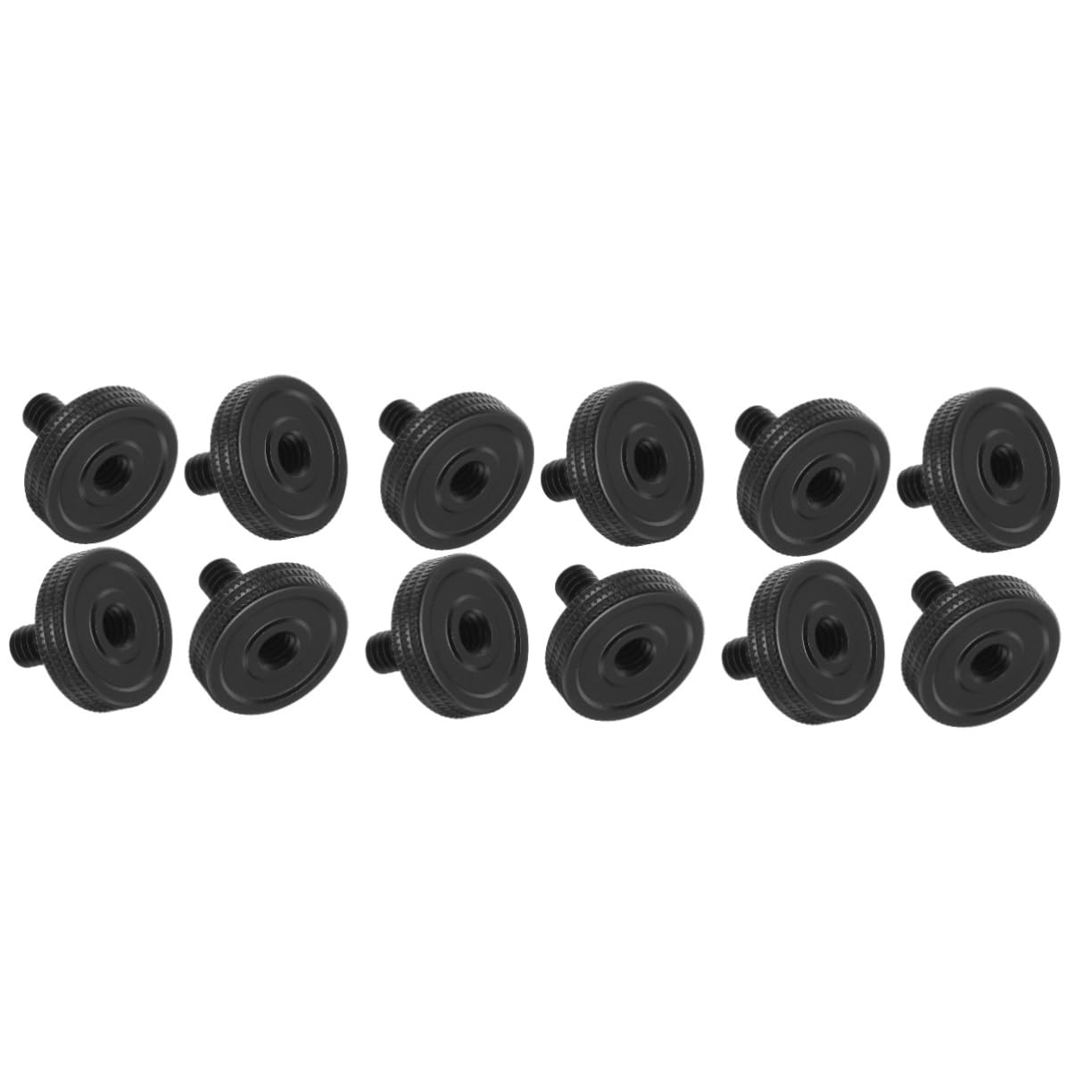 UKCOCO 3-Pack 1/4 Inch Thumb Screws for Action Cameras - Essential Camera Mounting Accessories Kit (12pcs) - Compatible with Tripods, Brackets & DSLR Cameras - Perfect for Vlogging, Travel & Outdoor Photography