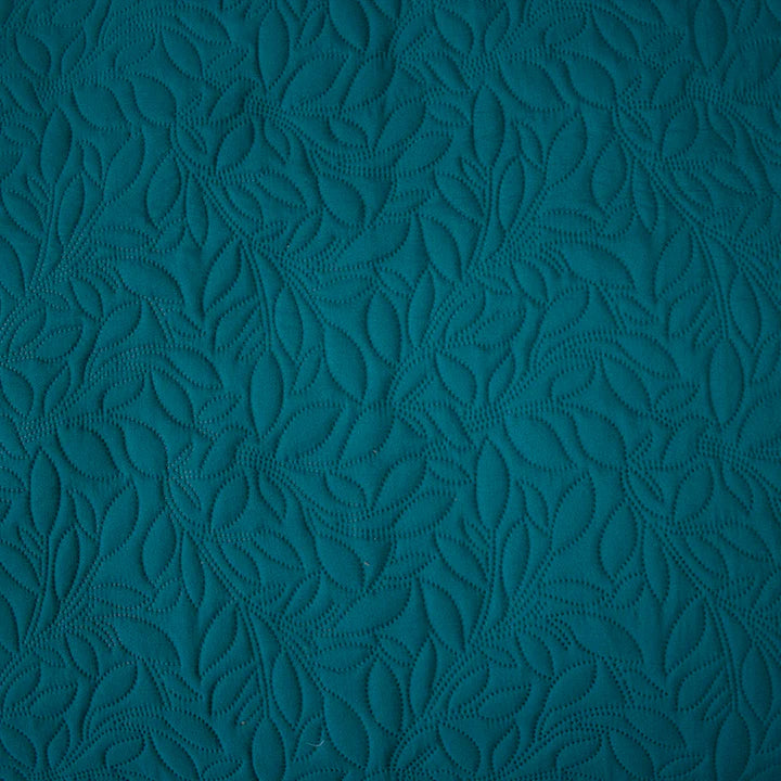 Botanica Teal Coverlet Set By Bambury - Queen Size Bedspread, Lightweight Quilted Bedding Set for All Seasons - Perfect for Master Bedroom, Guest Room & Cozy Home Decor