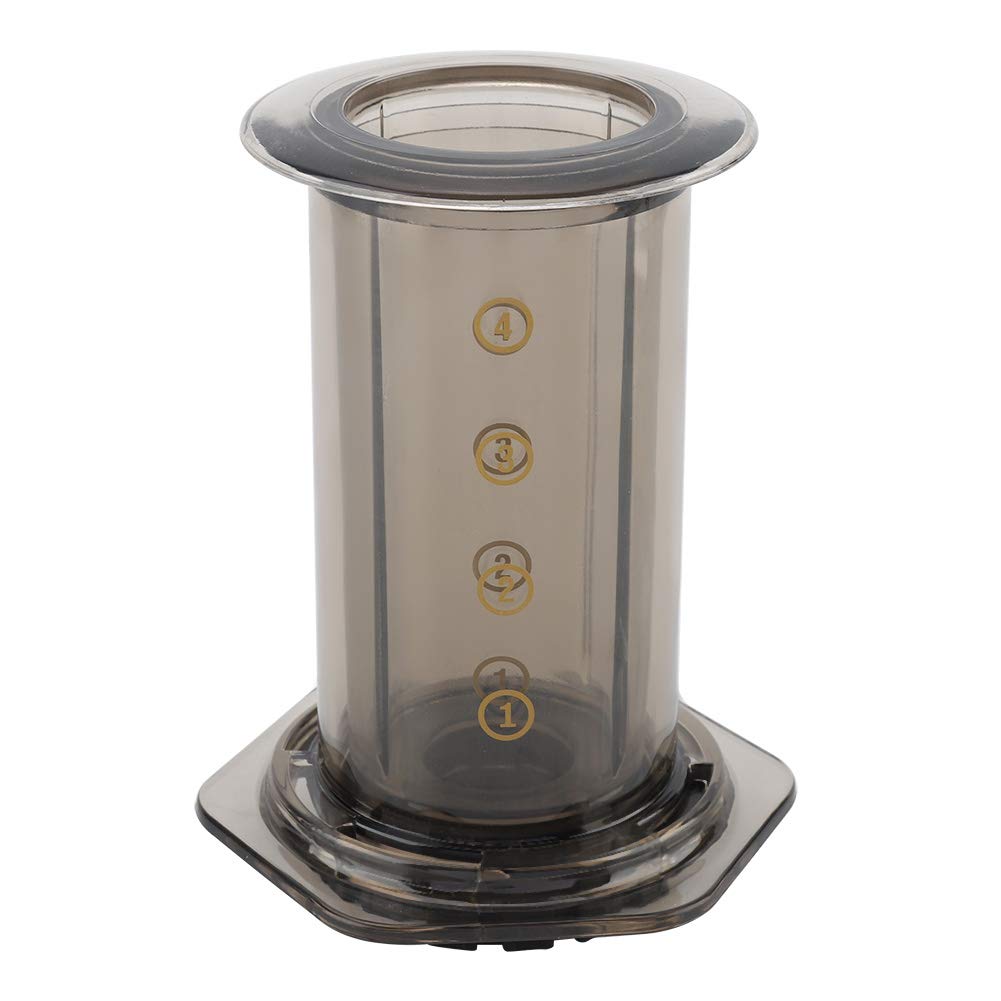 Premium Coffee Maker Kit - Less Bitter Coffee Pot with Reusable Filter, Grinder & Travel Accessories | Perfect for Home, Office & Outdoor Use