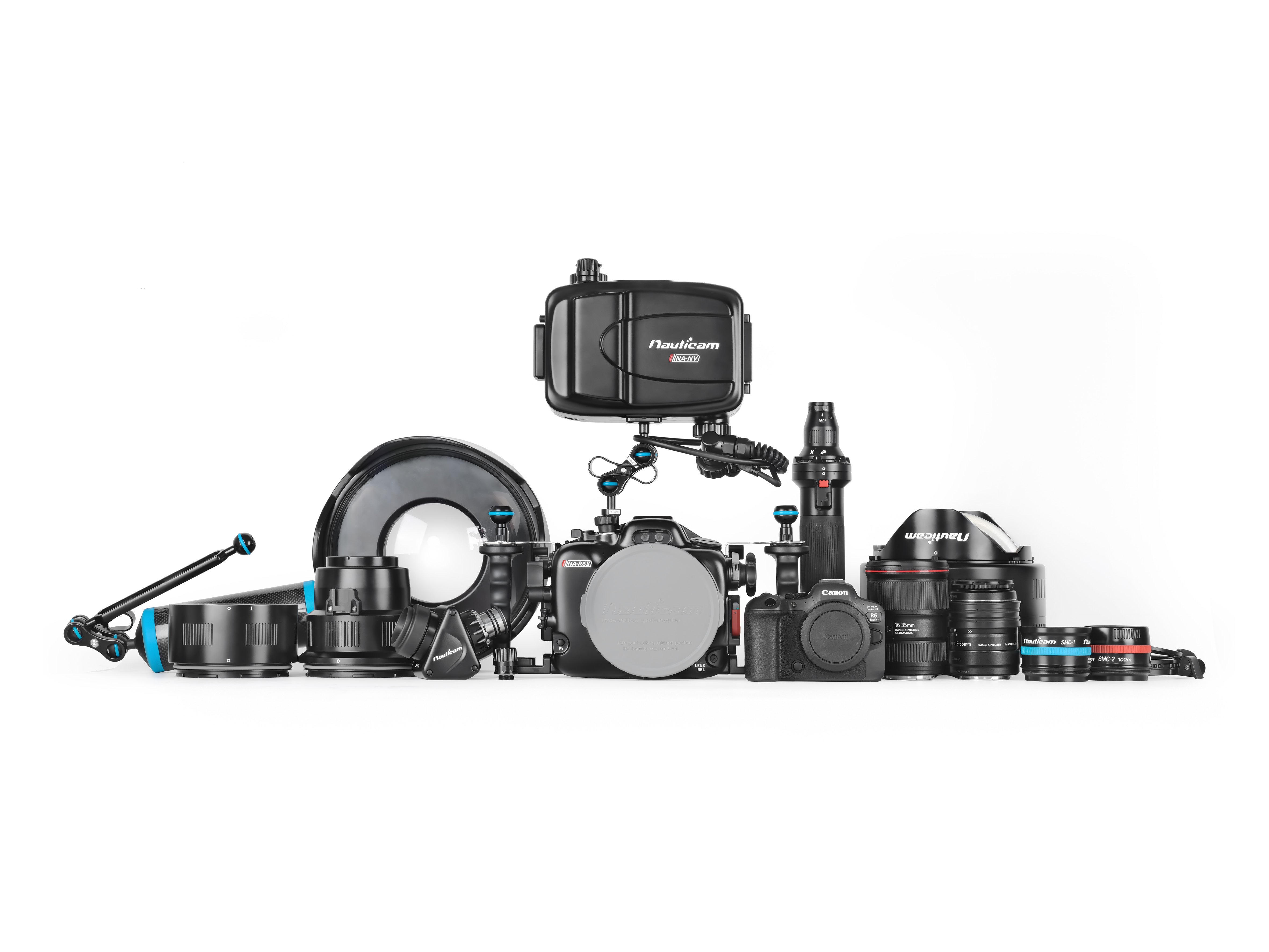 Underwater Housing for Canon EOS R6 II Camera - Waterproof Case for Scuba Diving, Snorkeling & Marine Photography