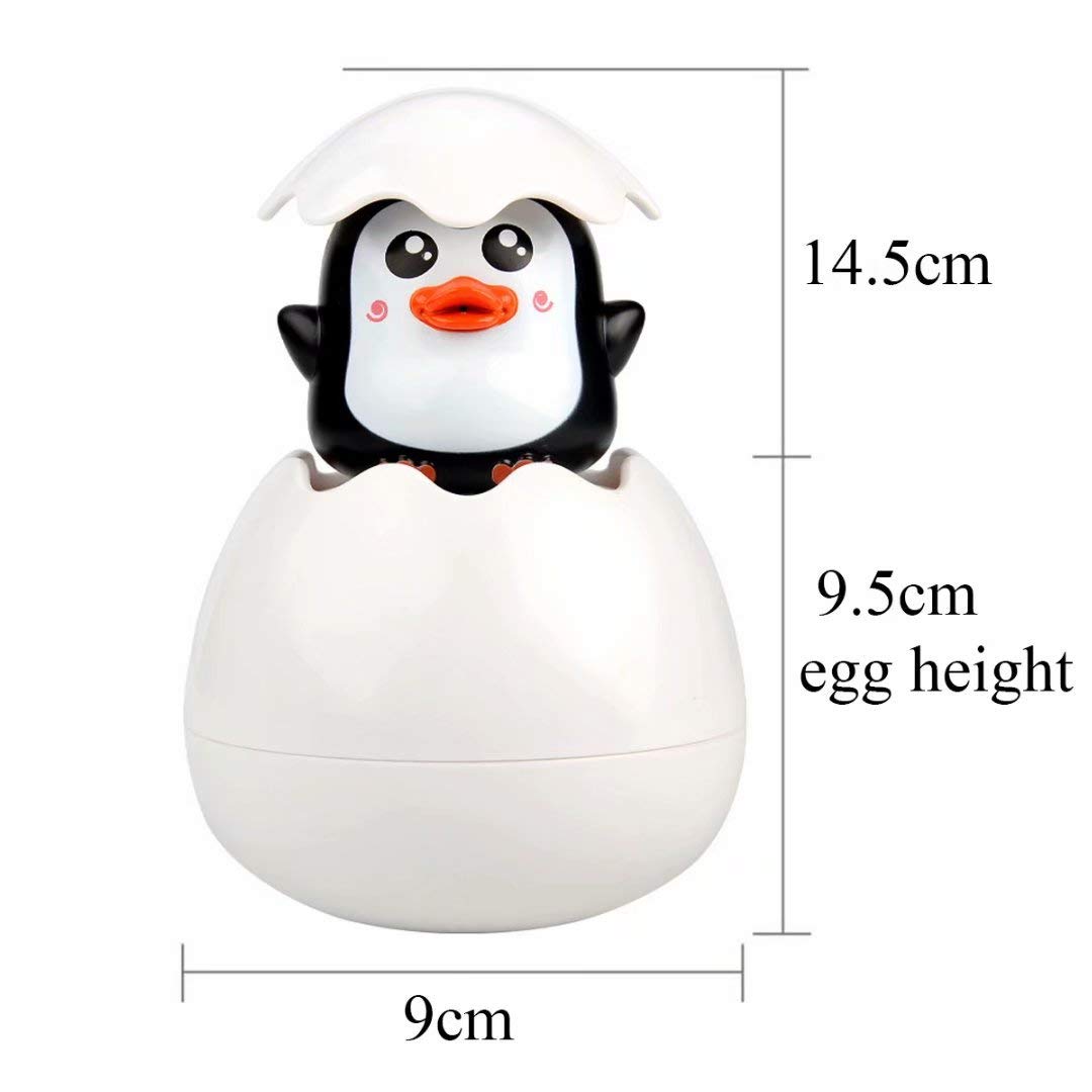 Penguin Baby Bath Toys - Fun Hatching Egg Bathtub & Pool Toys for Toddlers, Easter Gifts for Kids - Perfect for Bath Time, Pool Parties & Easter Egg Hunts