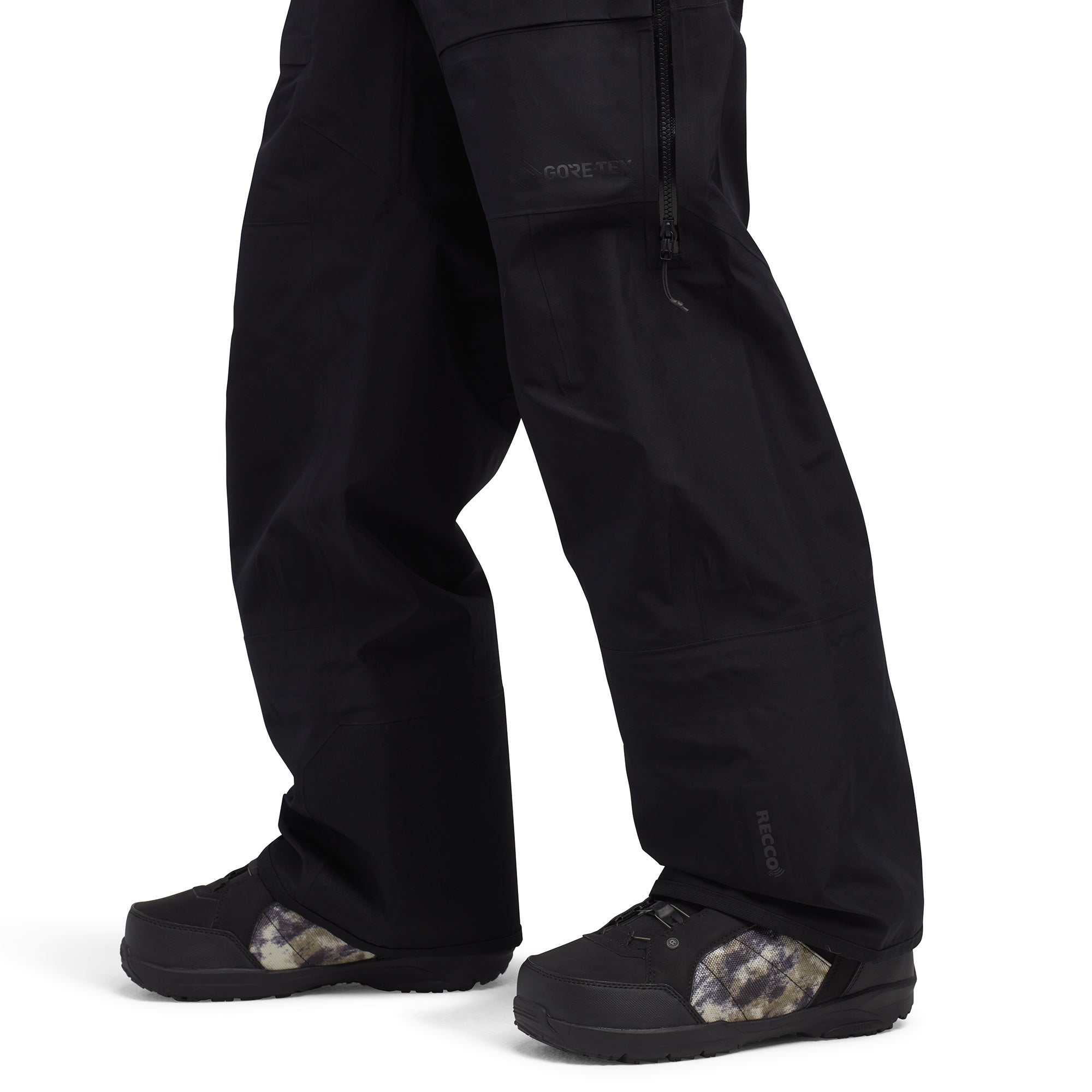 Stoker Gore-Tex 3L Bib Pants for Men - Waterproof Ski & Snowboard Bib Overalls for Winter Sports & Outdoor Activities