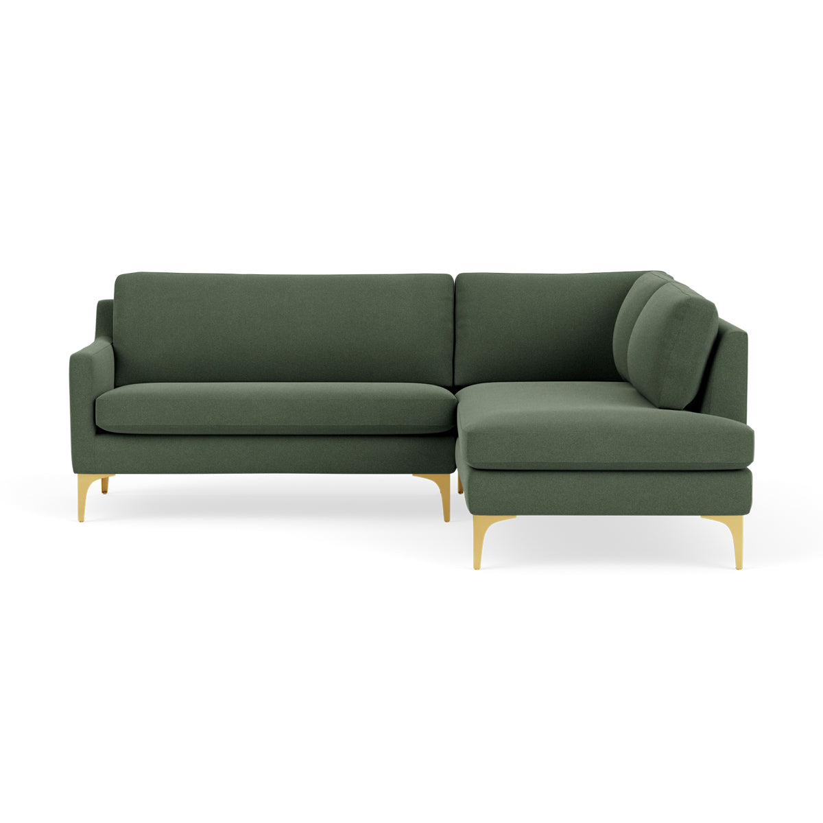 Astha Fabric Right Corner Sofa - Modern L-Shaped Sectional Couch for Living Room, Home Theater & Small Spaces | Comfortable & Stylish Lounge Furniture