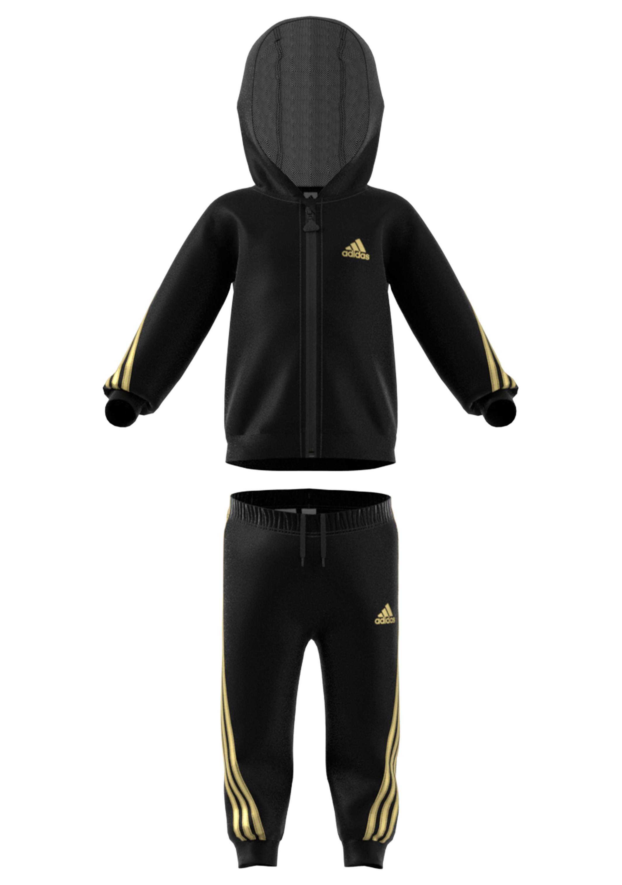 Adidas Future Icons Shiny Jogger Set for Baby Boys & Girls - Soft & Comfortable Infant Tracksuit - Perfect for Playtime, Family Outings & Photo Shoots