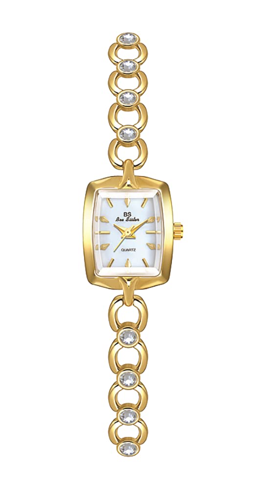Elegant Multifunction Ladies Dress Bracelet Watch - High Quality Stainless Steel Quartz Wristwatch with Vintage Pointer - Perfect for Formal Events, Office Wear & Everyday Fashion Accessories