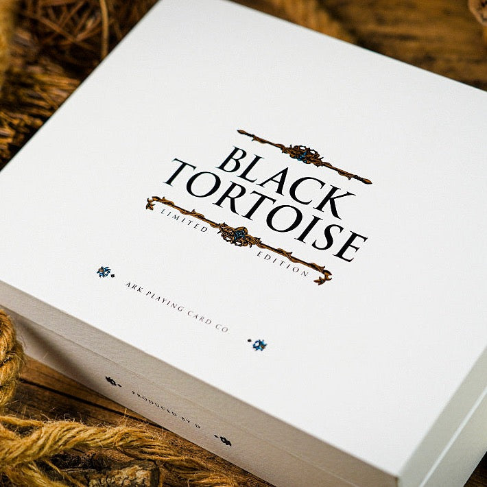 Premium Black Tortoise Standard Edition Playing Cards - Elegant Design for Poker, Magic Tricks & Card Games | Perfect for Home, Parties & Casino Nights