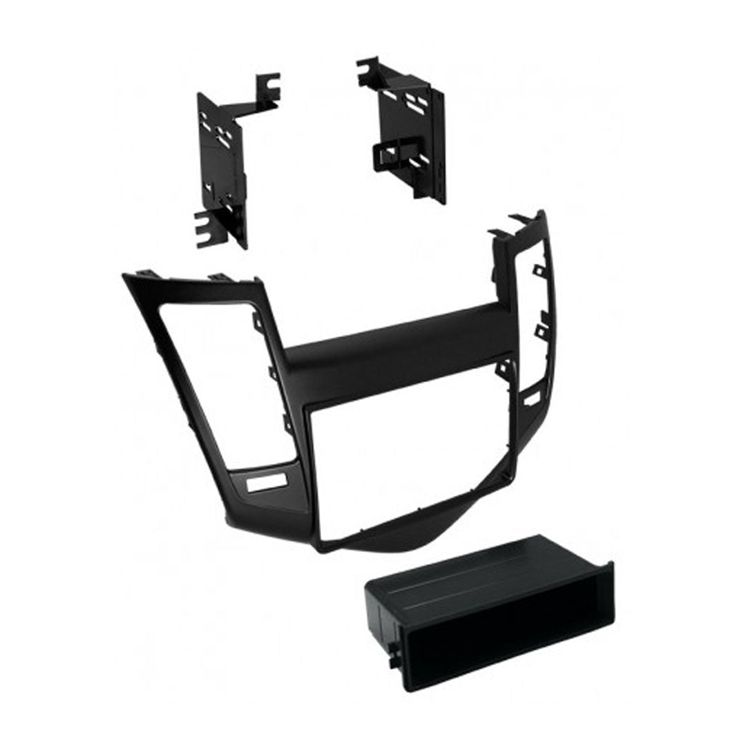 GMK367B Single DIN & Double DIN Car Stereo for 2011-2015 Chevy Cruze | ISO Radio with Storage Pocket | Aftermarket Upgrade for Better Sound | Perfect for Commuting & Road Trips
