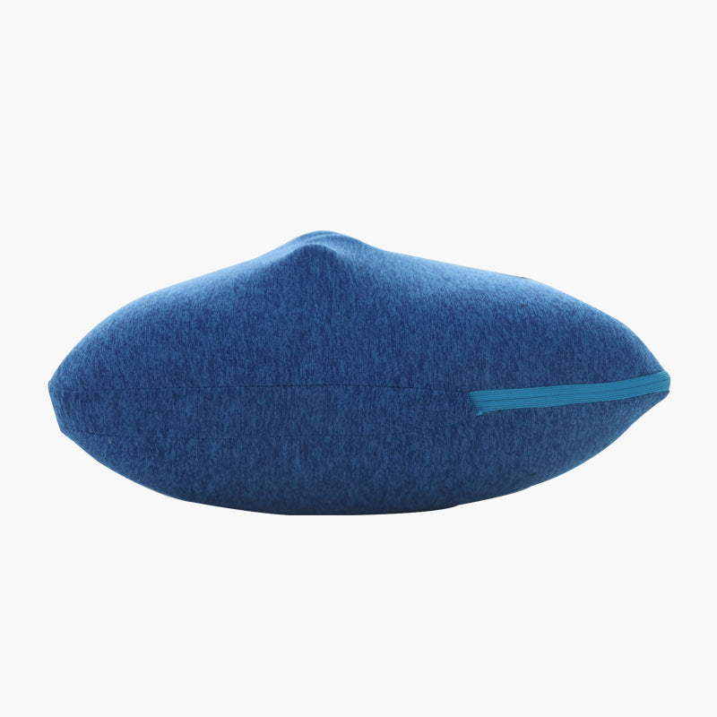 Bravo Shiatsu 4D Kneading Deep Tissue Massage Pillow - Blue | Portable Neck & Back Pain Relief for Home, Office & Car Use