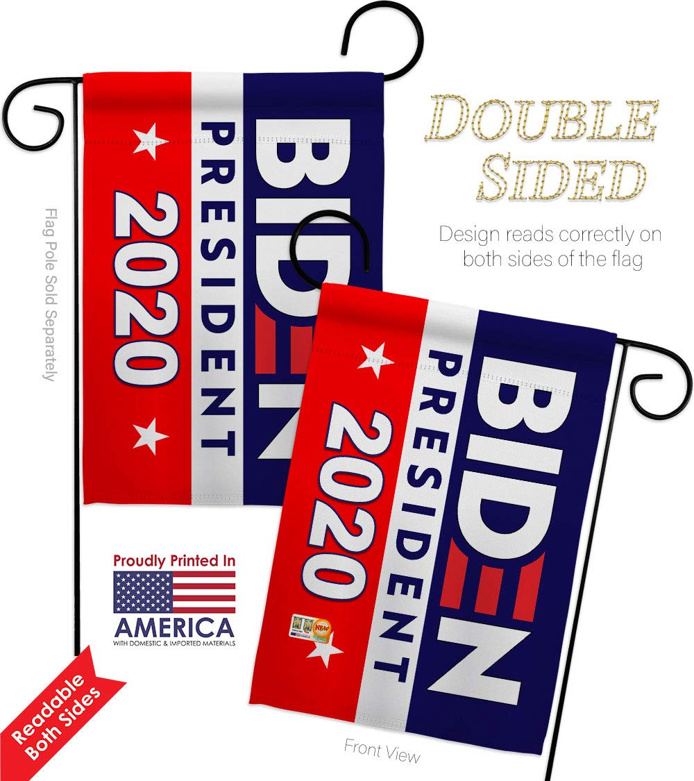 Biden Garden Flag Set - Patriotic US Election Yard Decoration for Home