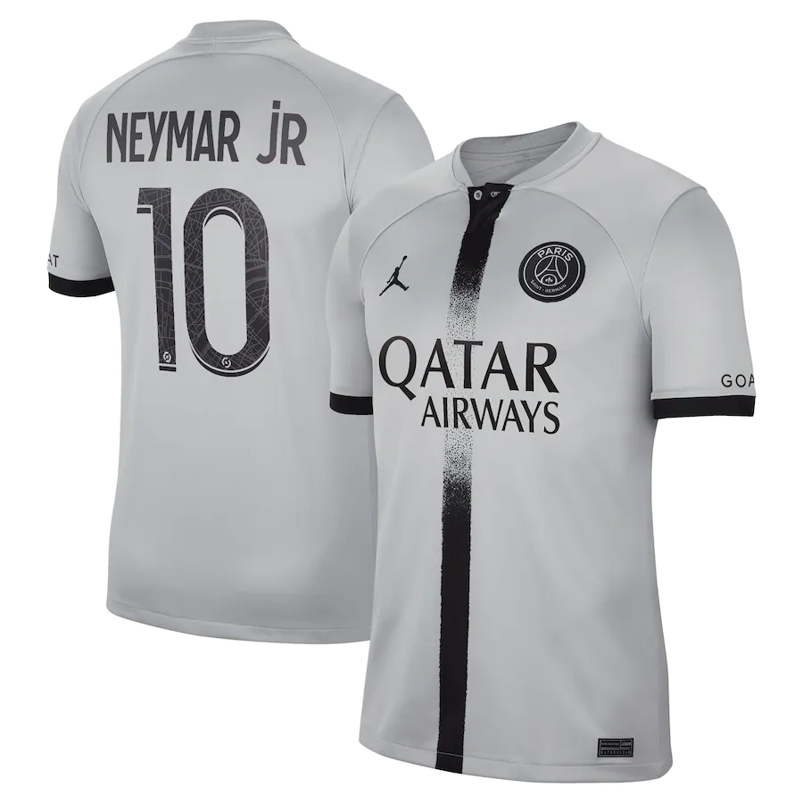 Nike PSG Away Jersey 2022/2023 - Neymar Jr 10 Official Soccer Shirt for Men - Perfect for Football Matches, Training, and Fan Collection