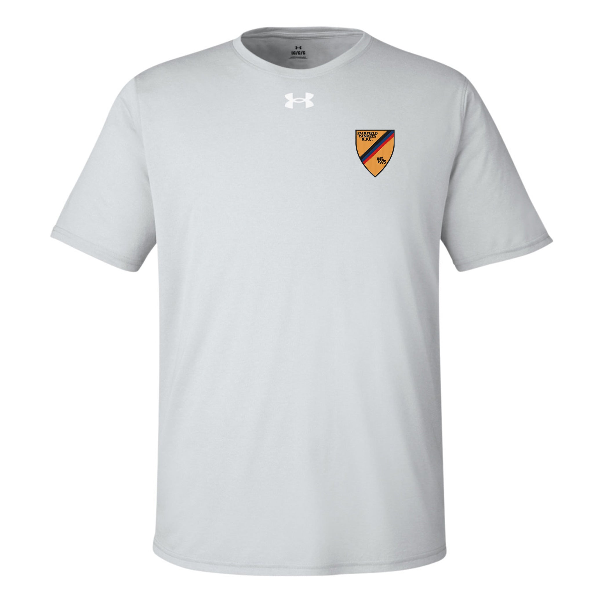 Fairfield Yankees RFC UA Team Tech T-Shirt - Moisture-Wicking Performance Shirt for Rugby & Training - Comfortable Athletic Wear for Men