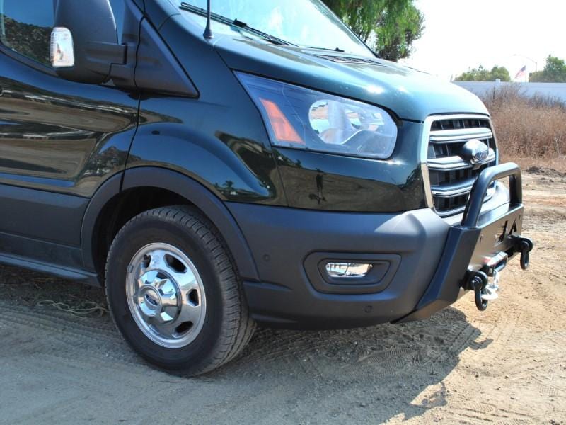 Aluminess 2020+ Ford Transit Baja Bar Bumper - Heavy Duty Off-Road Front Bumper for Adventure & Overlanding