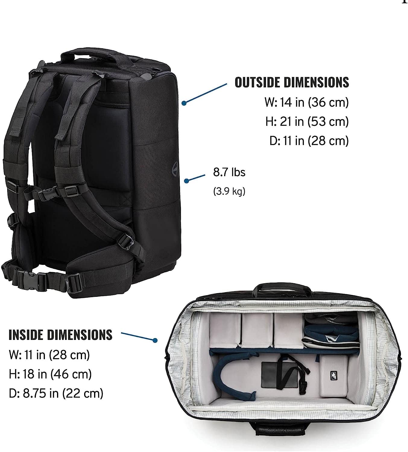 Tenba Cineluxe 21 Rolling Case - Durable Wheeled Camera Bag for Film Equipment | Perfect for On-Set Storage & Traveling Videographers