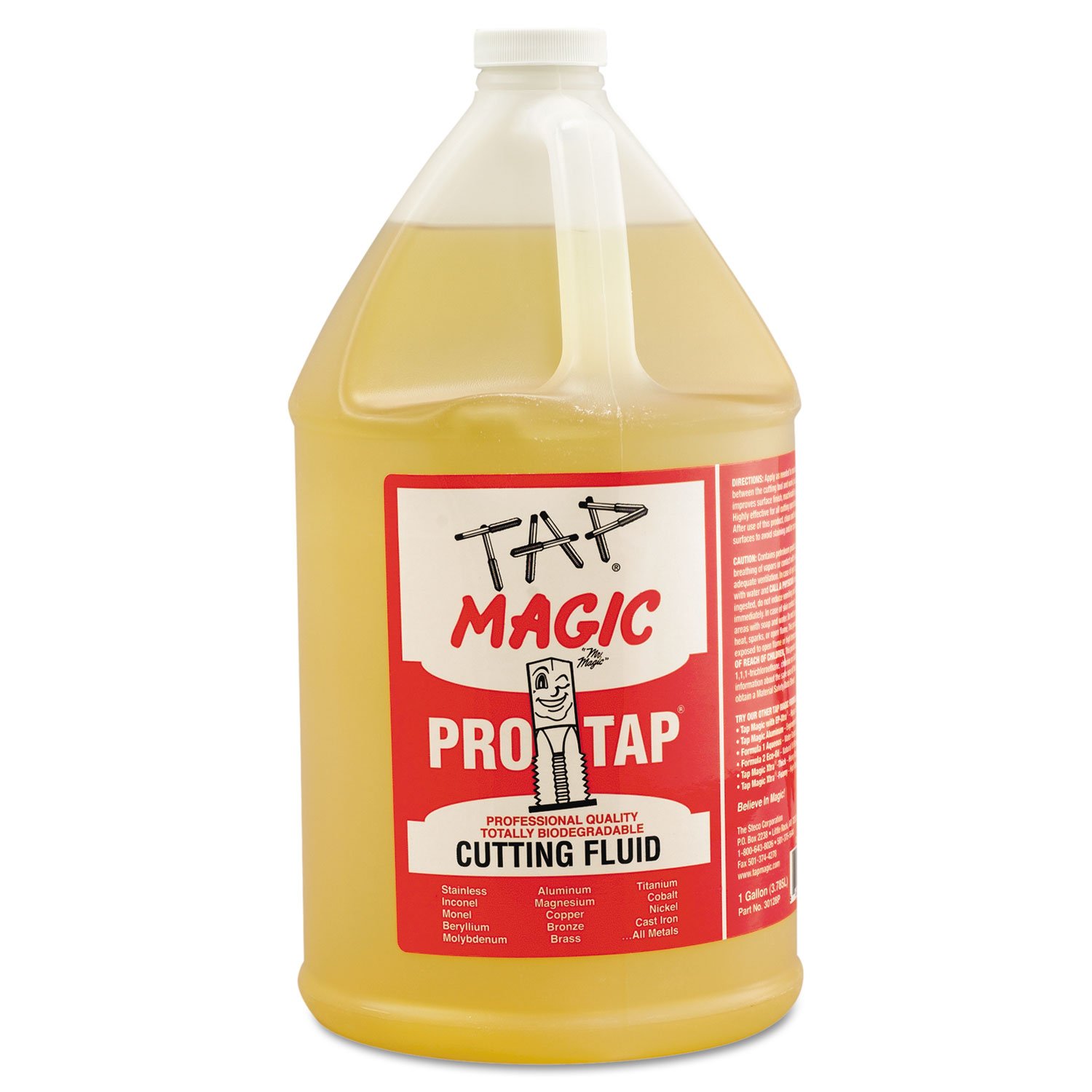 Tap Magic ProTap Biodegradable Cutting Fluid with Spout Top - Set of 2 for Metalworking, Drilling & Machining | High Performance Lubricant for DIY & Professional Use