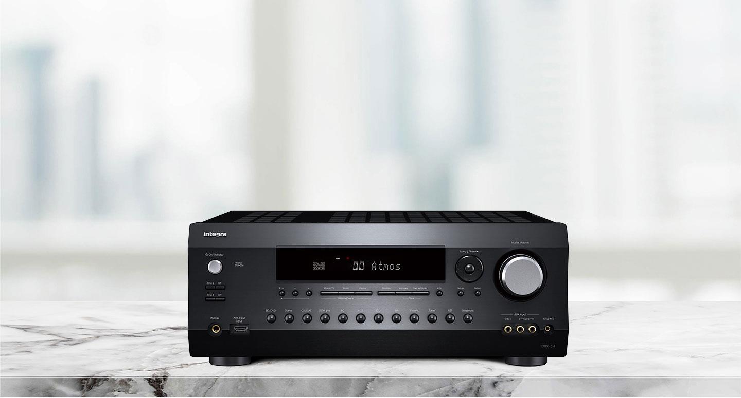 Integra DRX-3.4 9.2 Channel 8K Ultra HD Network AV Receiver with Dolby Atmos - Premium Home Theater Audio System for Movies, Music & Gaming