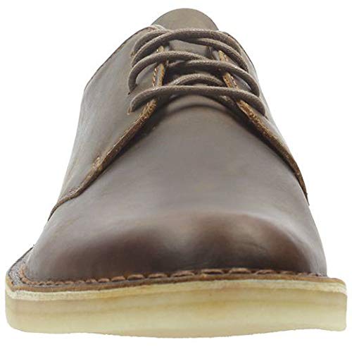Clarks Men's Desert London Oxford Shoes | Classic Comfortable Casual Dress Shoes for Business & Office Wear | Perfect for Weddings, Work & Formal Events