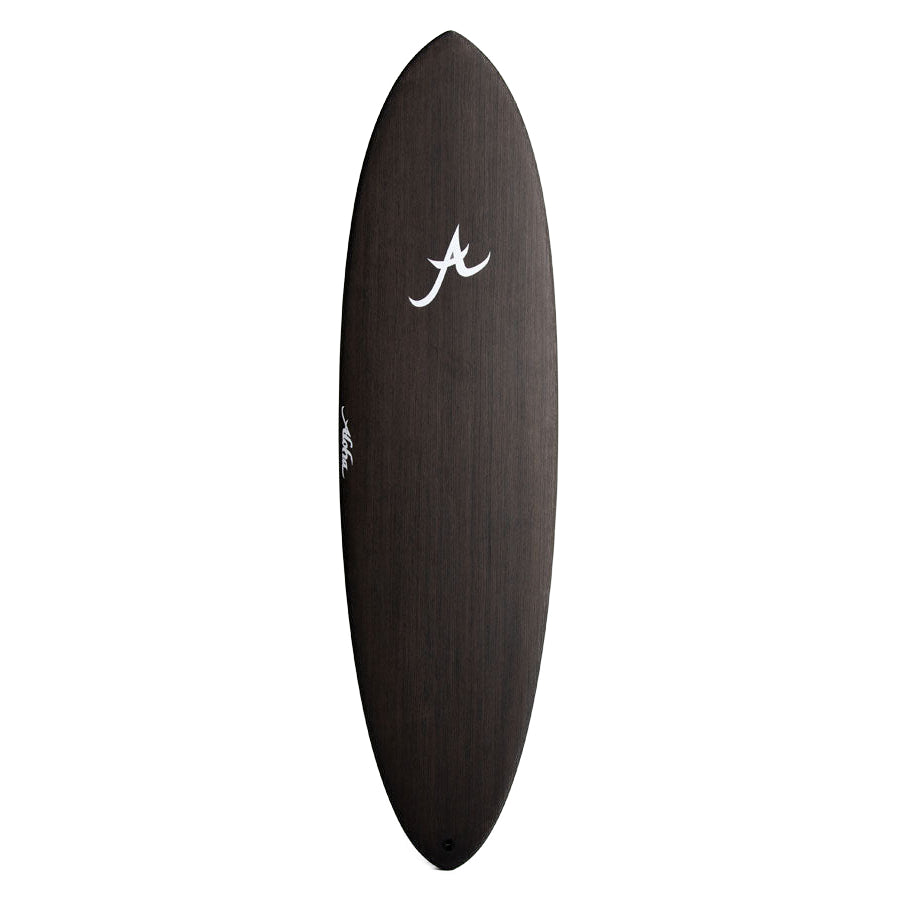 Aloha EZ MID 7'0 Surfboard with Eco-Friendly Ecoskin Black Finish | Perfect for Beginners & Intermediate Surfers | Beach & Wave Riding