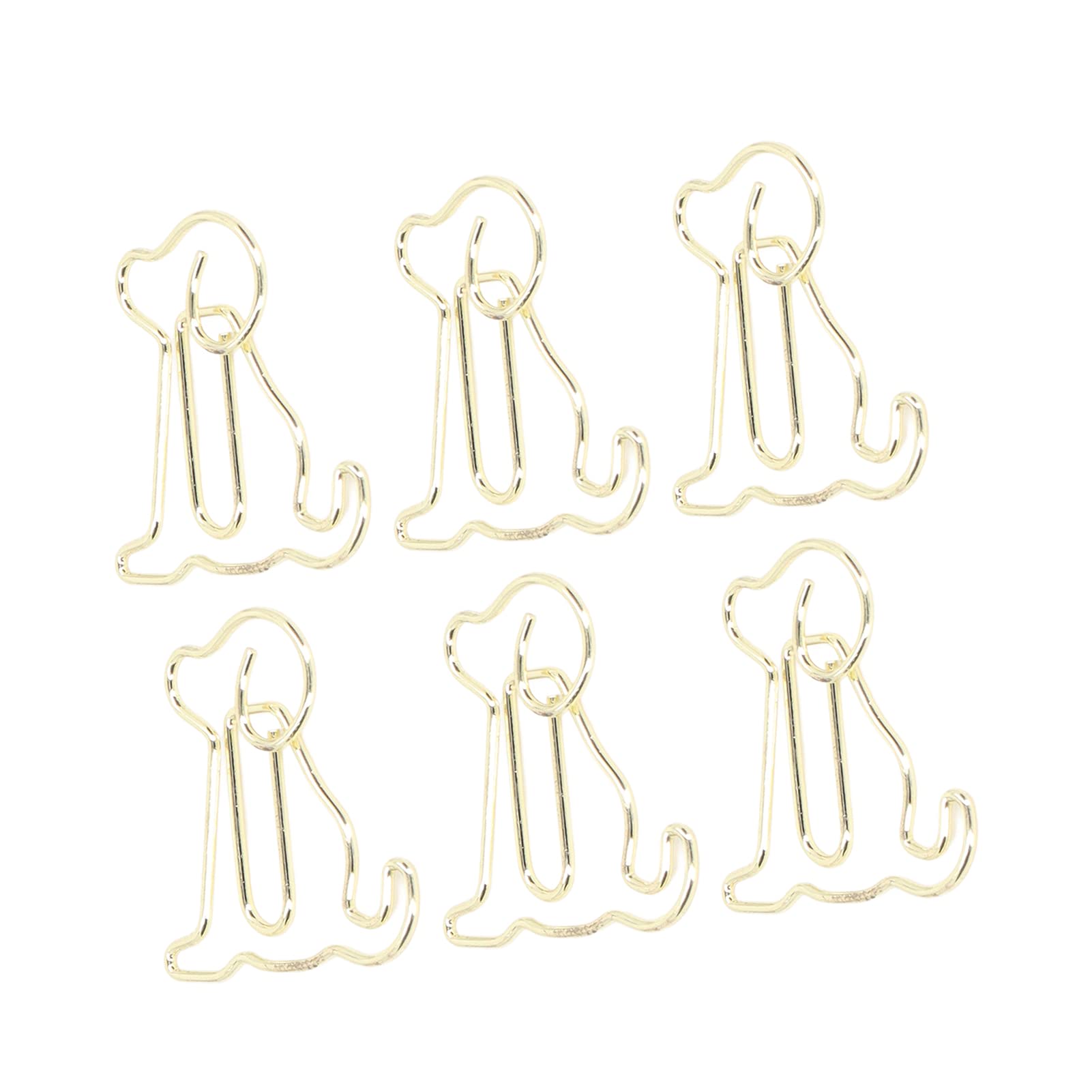 Mini Gold Paper Clips - Rustproof & Fadeless with Cute Design for School, Office & Crafting | Bulk Small Paper Clips for Organizing Documents, Notes & DIY Projects