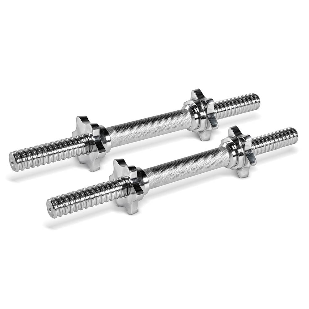 Marcy TDH 14.1 Threaded Dumbbell Handles - Weight Lifting Equipment for Home Gym & Strength Training - Perfect for Dumbbell Exercises & Workouts